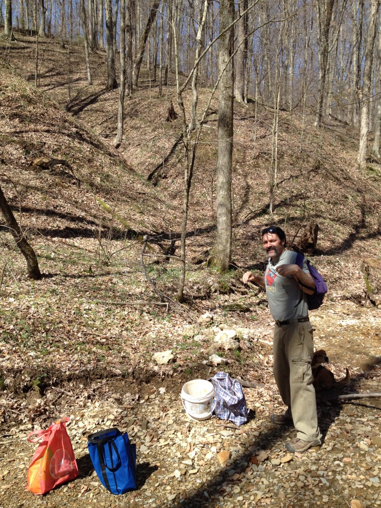 Geode Hunt in remote Southern Indiana