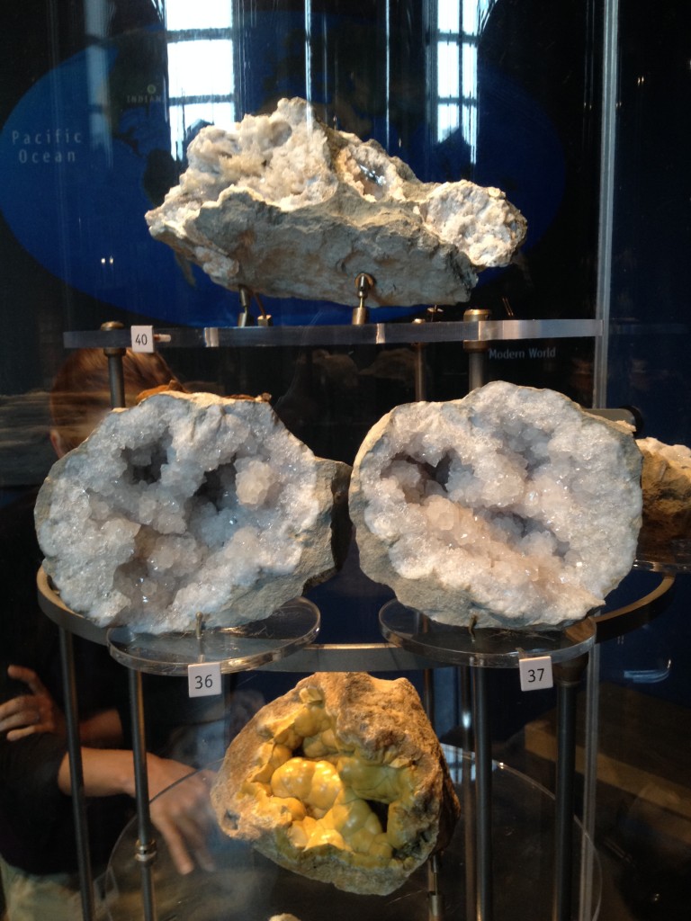 Gem and Mineral Hall at Indiana State Museum