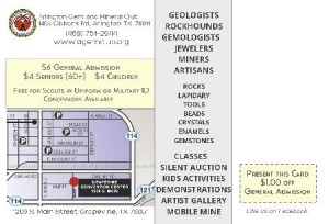 Arlington Gem and Mineral Show