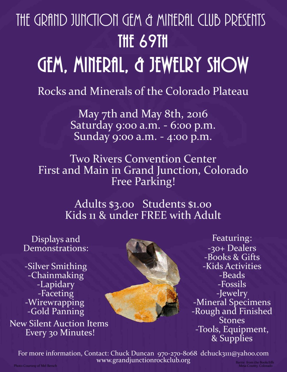 Mother's Day Gem, Mineral and Jewelry Show