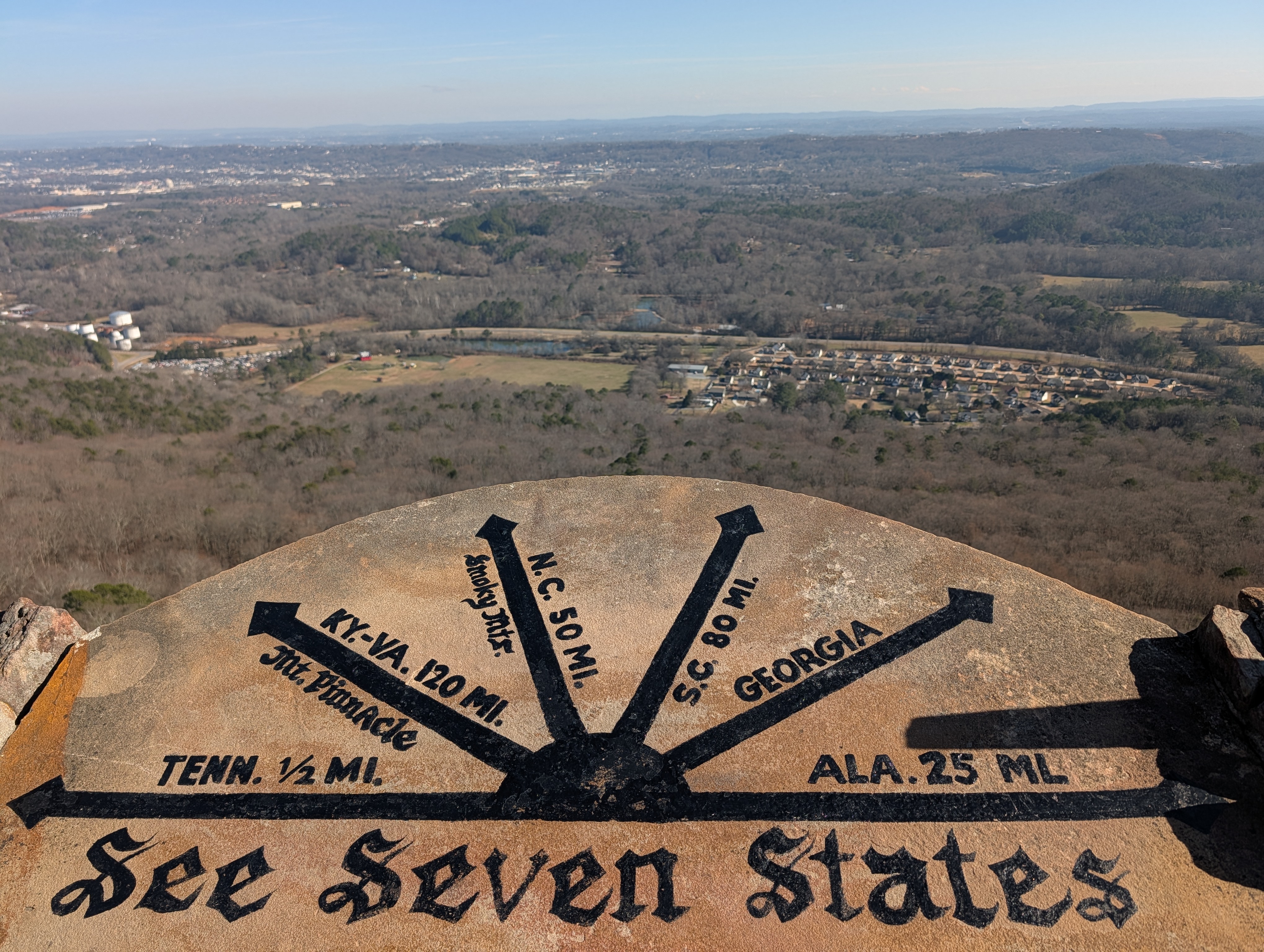 Rock City see seven states